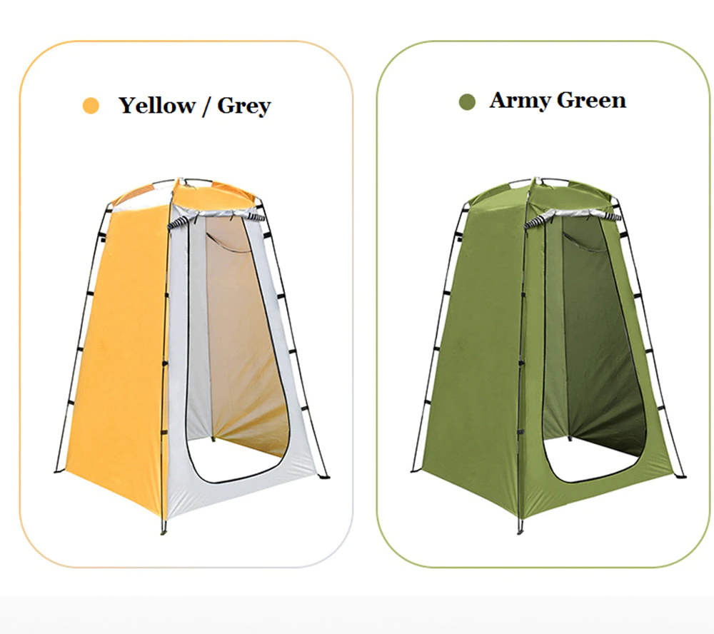 Cheap Goat Tents Outdoor Changing Shower Tent Simple Build Mobile Toilet Bathing Changing Room Private Changing Bathroom Camping Privacy Tent   